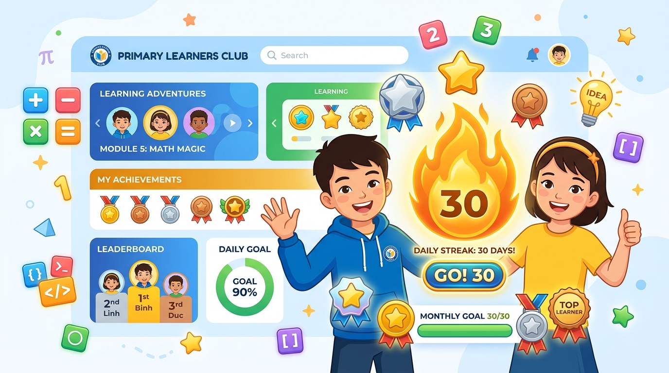 Bí quyết giữ chuỗi học tập Daily Streak và bứt phá bảng xếp hạng EXP trên ETAN Student