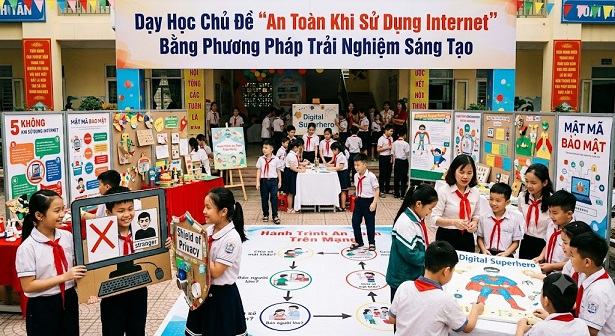 Dạy Học Chủ Đề "An Toàn Khi Sử Dụng Internet" Bằng Phương Pháp Trải Nghiệm Sáng Tạo