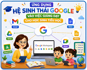 Ứng dụng hệ sinh thái Google vào việc giảng dạy cho học sinh tiểu học