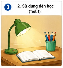 Tuần 3 - Tiết 3: Bài 2. Sử dụng đèn học (Tiết 1)