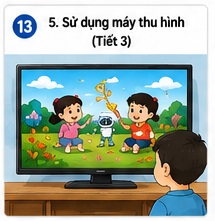Tuần 13 - Tiết 13: Bài 5. Sử dụng máy thu hình (Tiết 3)