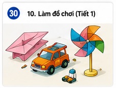 Tuần 30 - Tiết 30: Bài 10. Làm đồ chơi (Tiết 1) - Bài học STEM